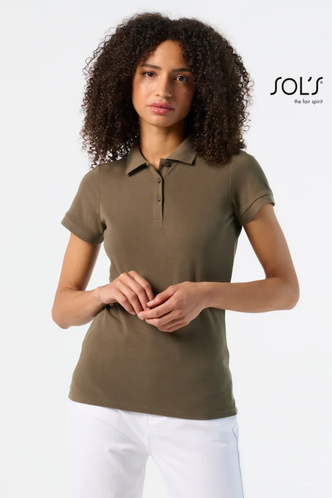 Heavy Ladies' Piqué Polo