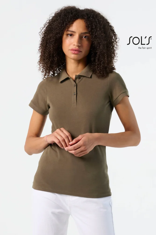 Heavy Ladies' Piqué Polo