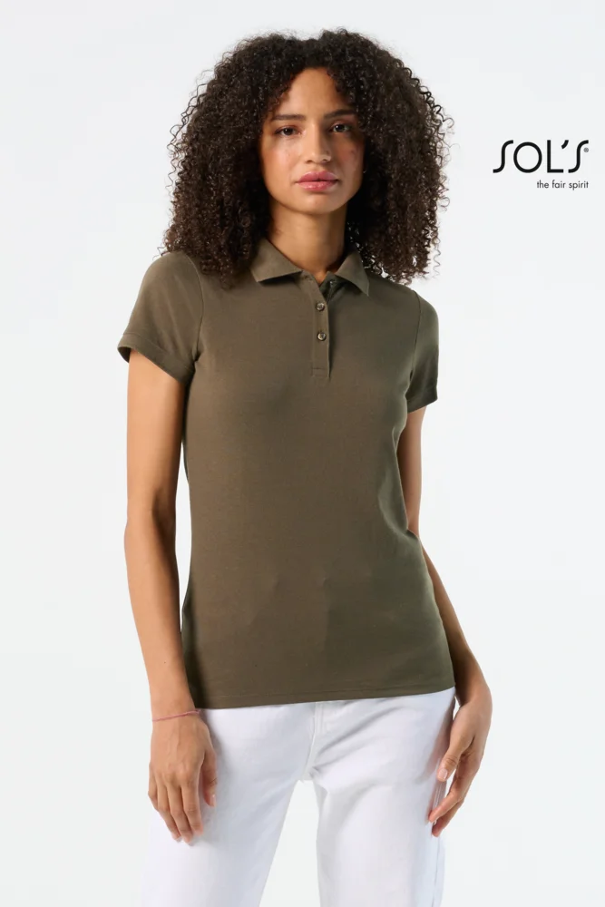 Heavy Ladies' Piqué Polo