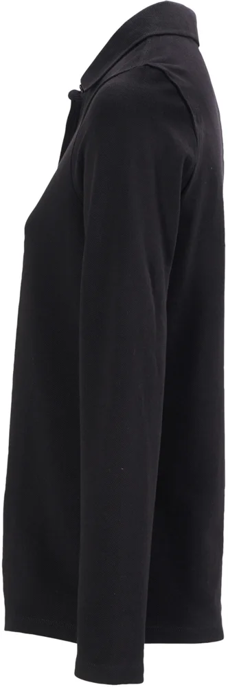 Schweres Damen Piqué Polo langarm