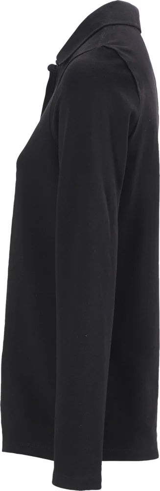 Schweres Damen Piqué Polo langarm
