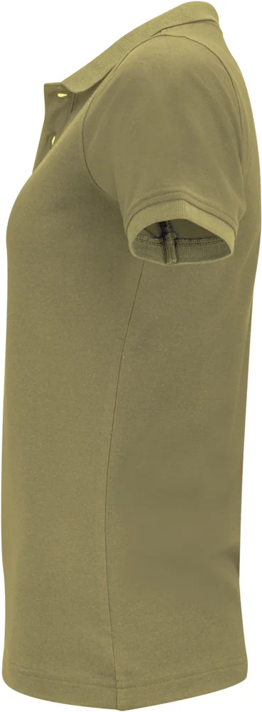 Schweres Damen Piqué Polo "Two-Tone"