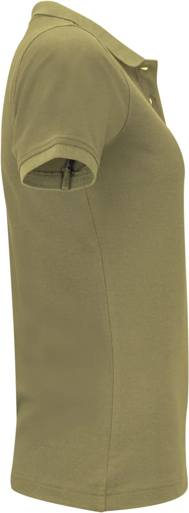 Schweres Damen Piqué Polo "Two-Tone"