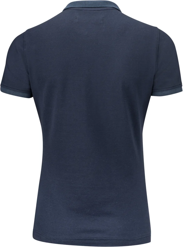 Schweres Damen Piqué Polo "Two-Tone"