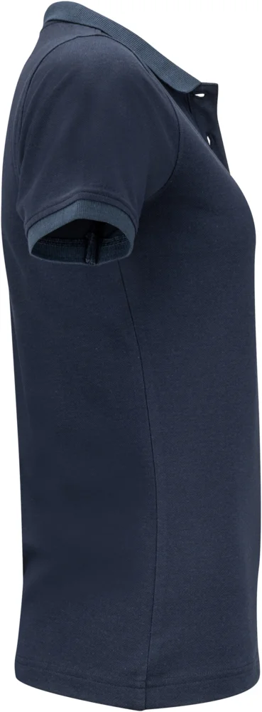 Schweres Damen Piqué Polo "Two-Tone"