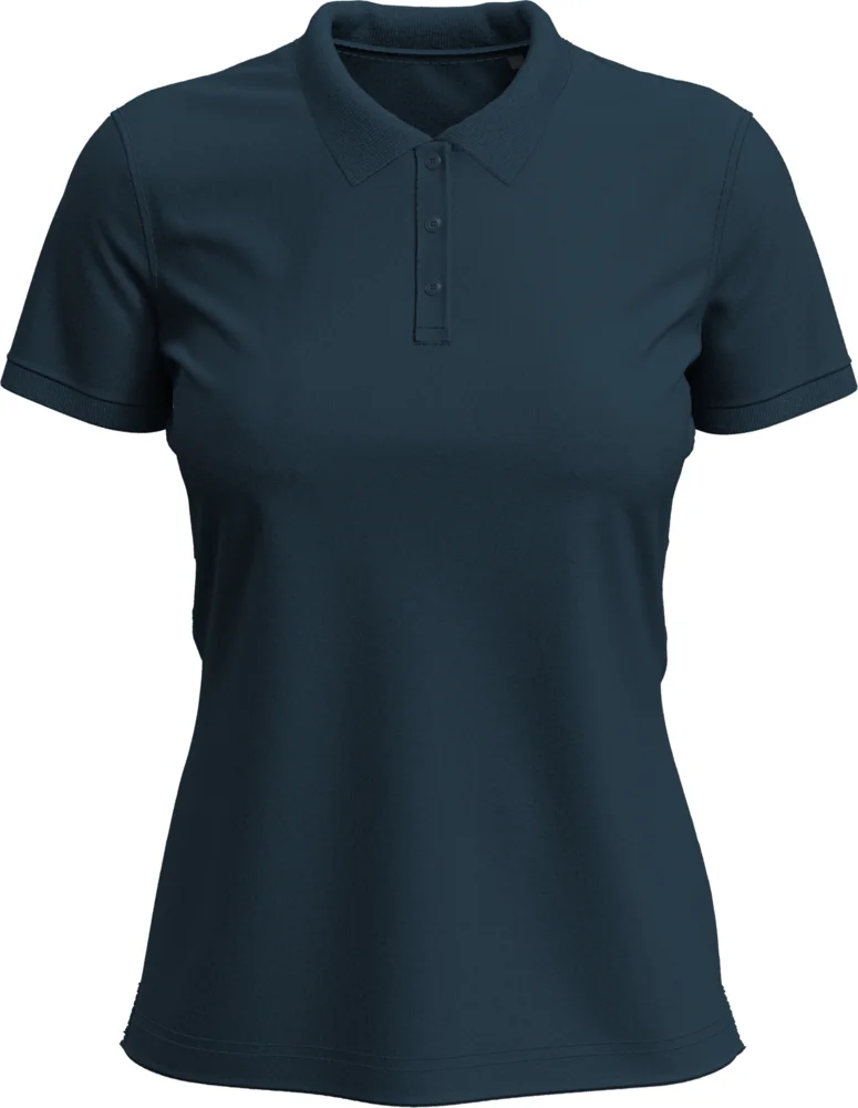 Schweres Damen Stretch Piqué Polo
