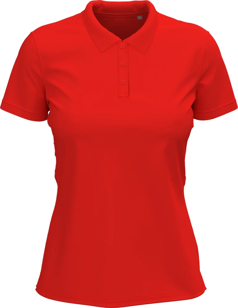 Schweres Damen Stretch Piqué Polo