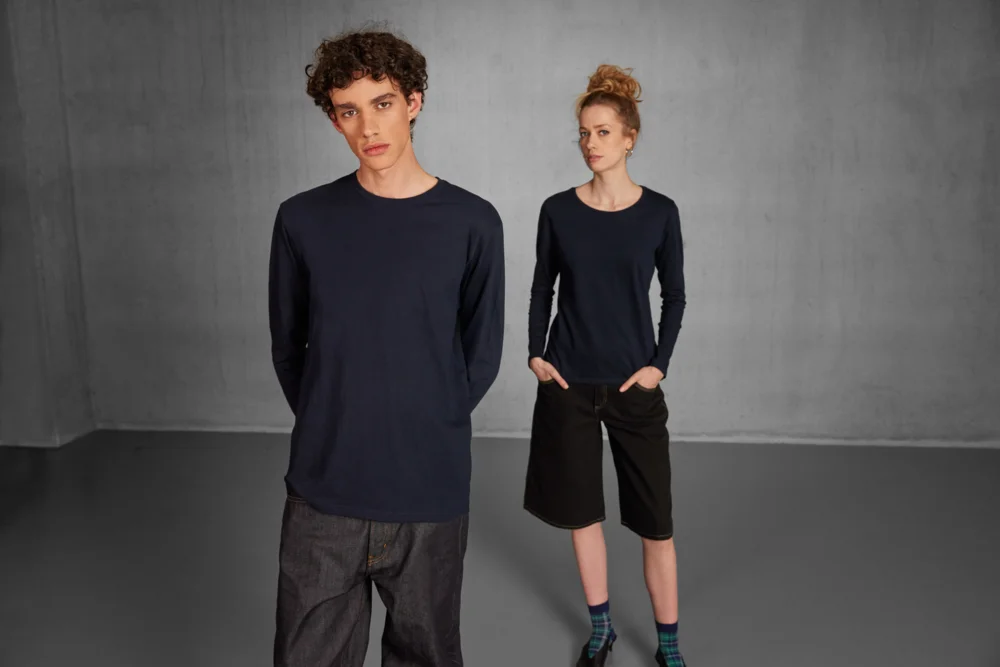 Schweres Damen T-Shirt langarm