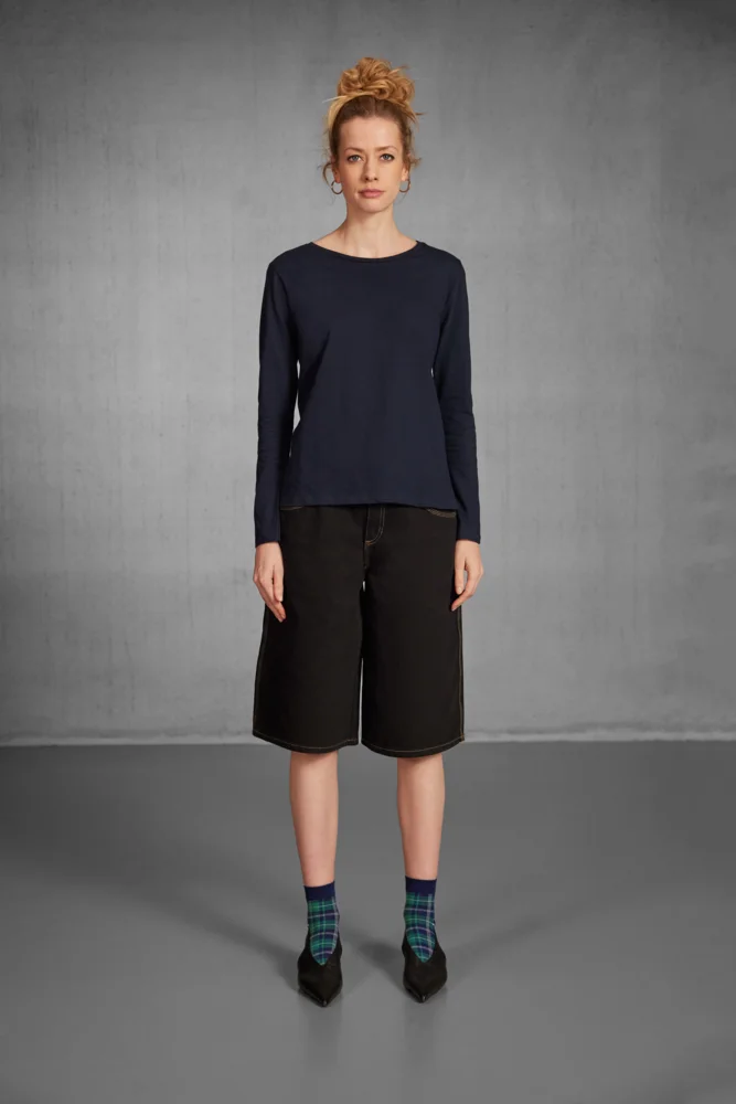 Schweres Damen T-Shirt langarm