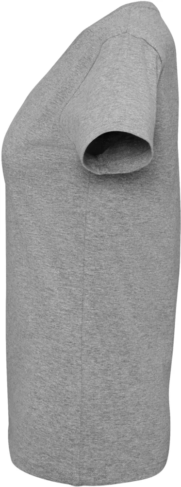 Schweres Damen V-Ausschnitt T-Shirt