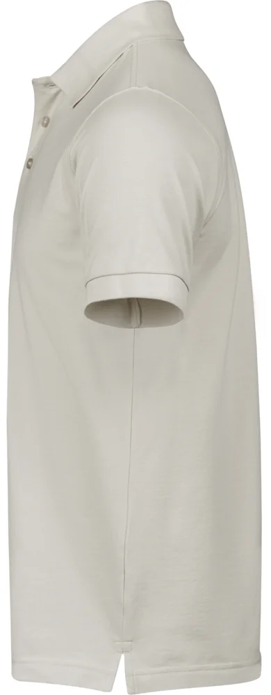 Heavyweight men's luxury stretch piqué polo