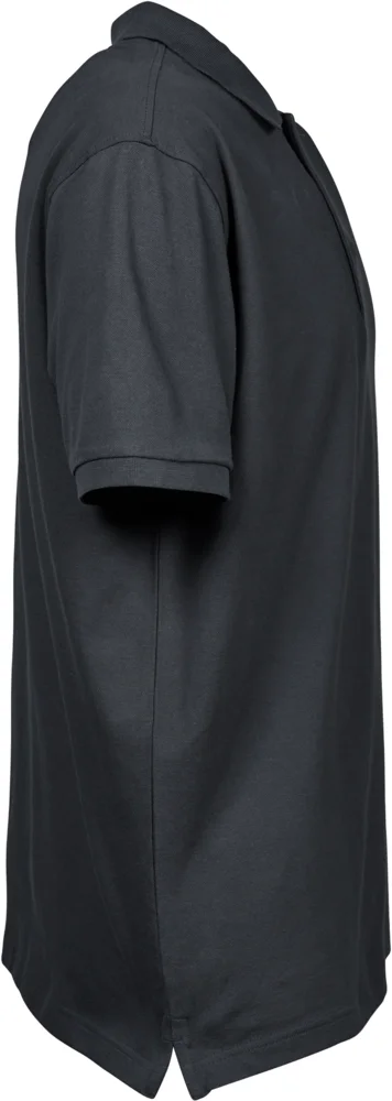 Heavyweight men's luxury stretch piqué polo