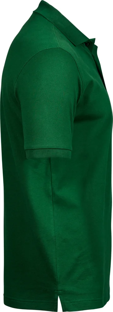 Heavyweight men's luxury stretch piqué polo