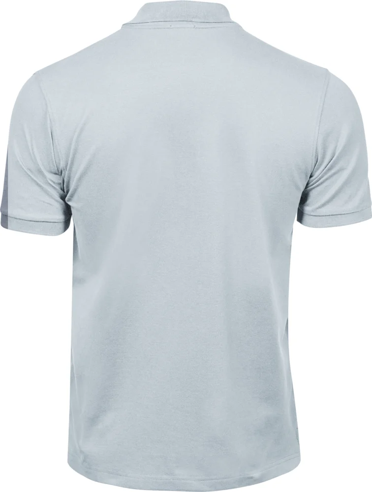 Heavyweight men's luxury stretch piqué polo