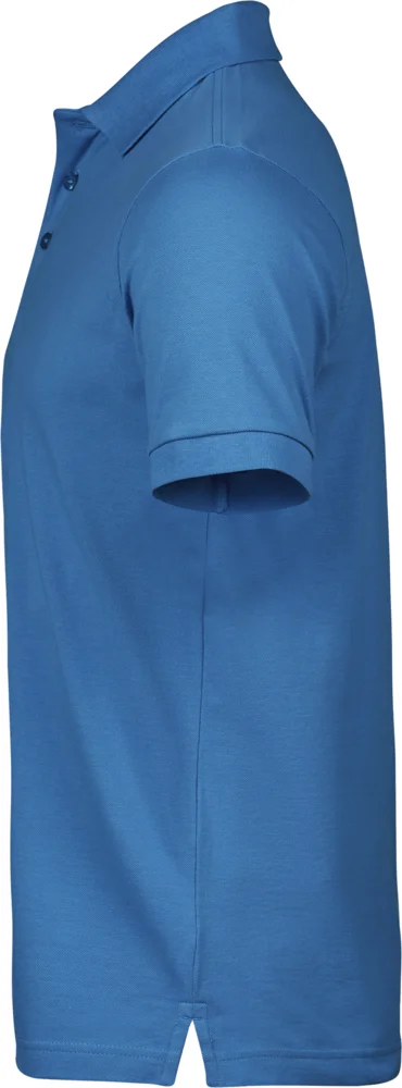 Heavyweight men's luxury stretch piqué polo