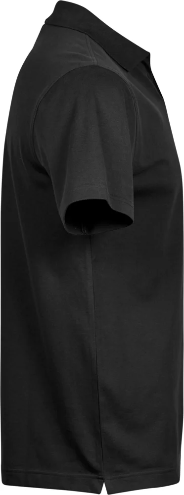 Schweres Herren Luxus V-Neck Stretch Piqué Polo