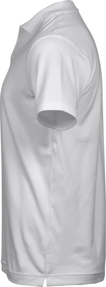 Schweres Herren Luxus V-Neck Stretch Piqué Polo