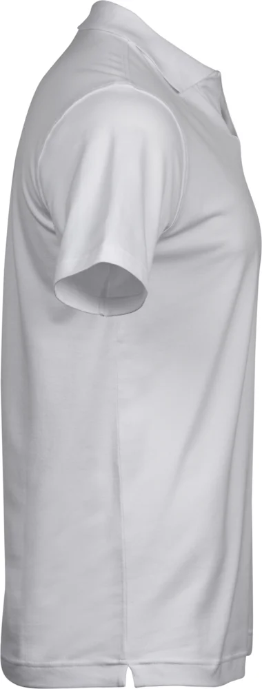 Schweres Herren Luxus V-Neck Stretch Piqué Polo