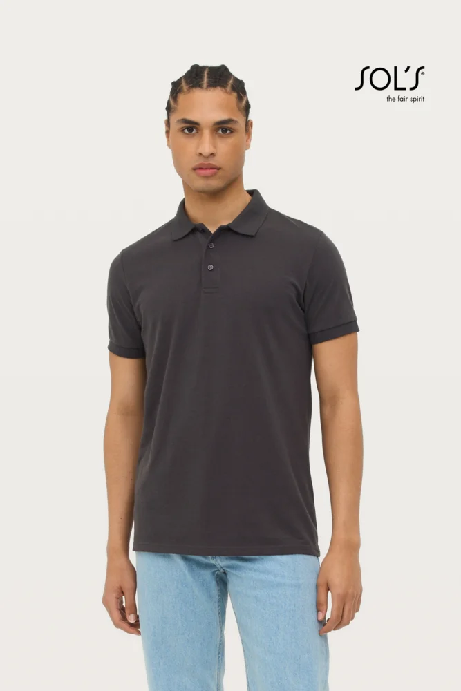 Schweres Herren Piqué Polo