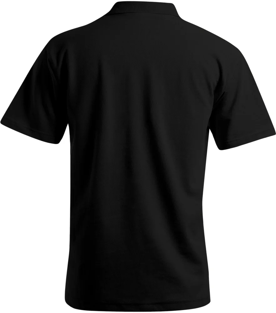 Schweres Herren Piqué Polo mit Brusttasche