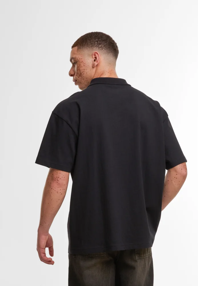 Schweres Herren Piqué Polo "Oversize"