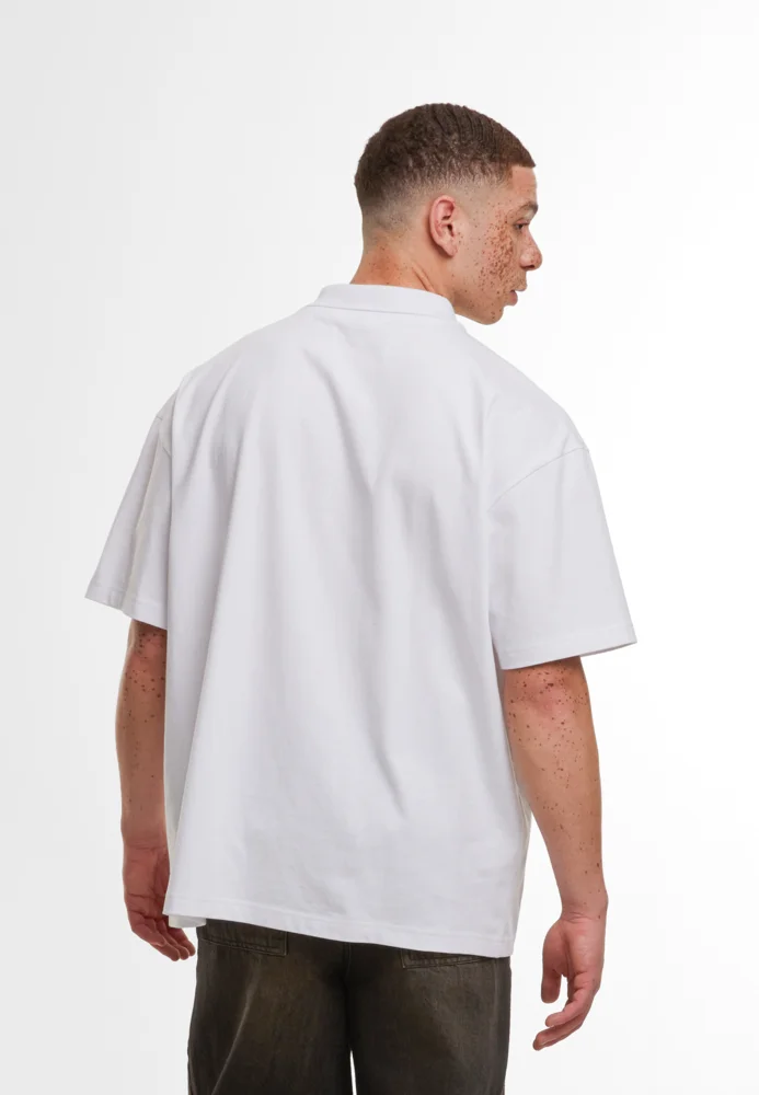 Schweres Herren Piqué Polo "Oversize"