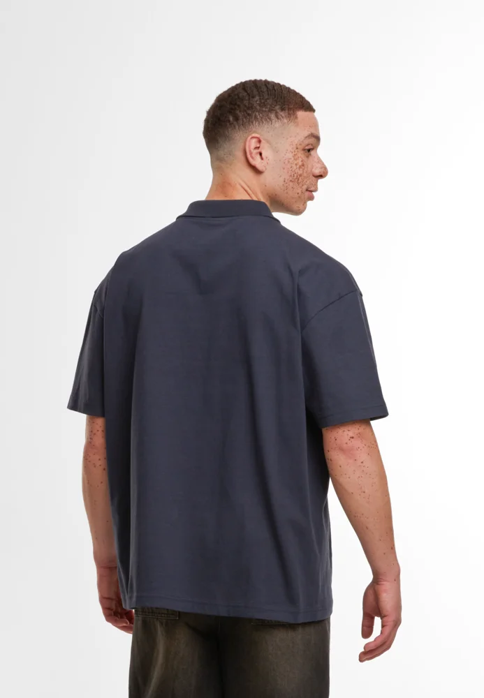 Schweres Herren Piqué Polo "Oversize"