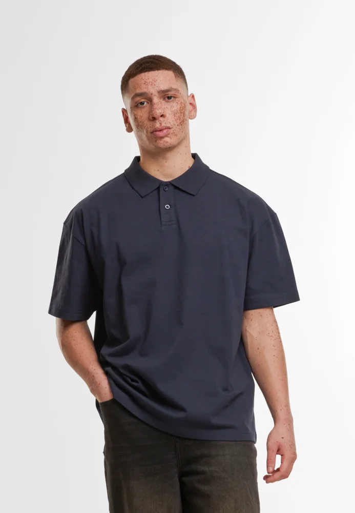 Schweres Herren Piqué Polo "Oversize"
