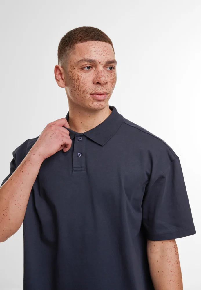 Schweres Herren Piqué Polo "Oversize"