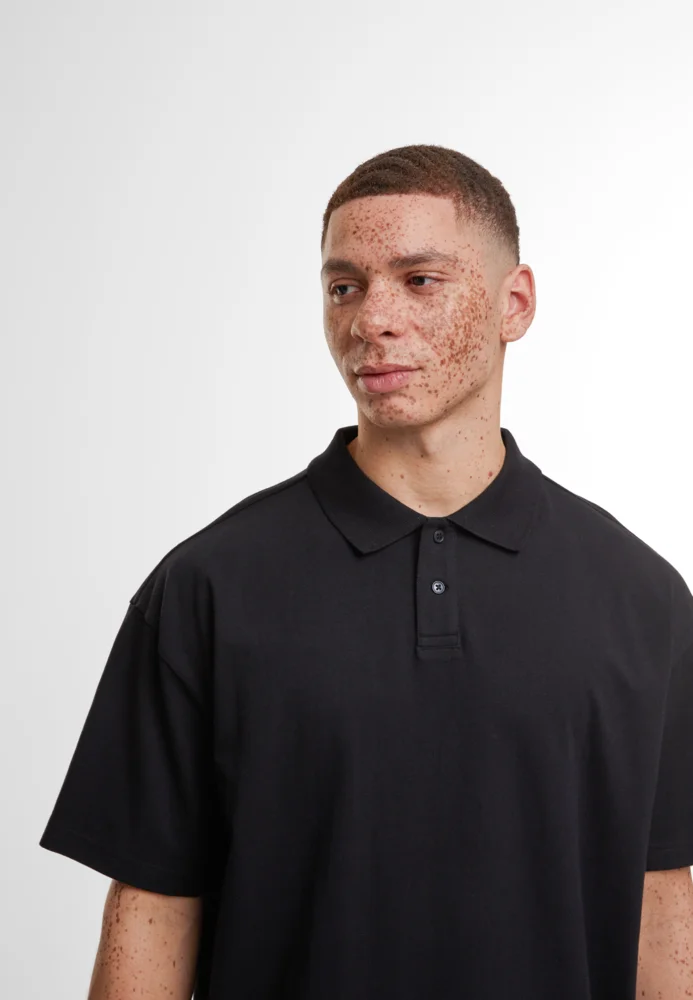 Schweres Herren Piqué Polo "Oversize"