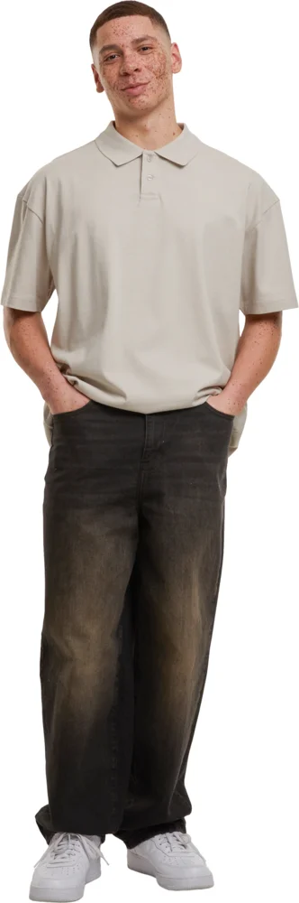 Schweres Herren Piqué Polo "Oversize"