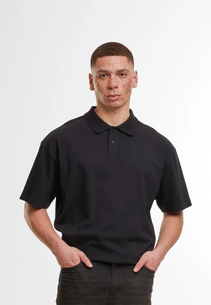 Schweres Herren Piqué Polo "Oversize"