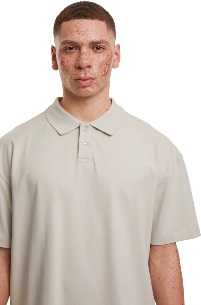 Schweres Herren Piqué Polo "Oversize"