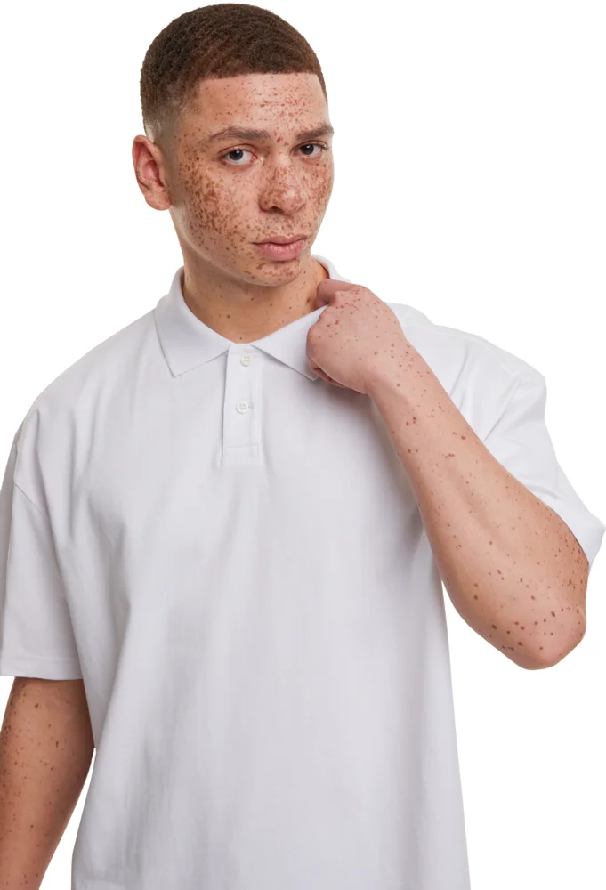 Schweres Herren Piqué Polo "Oversize"