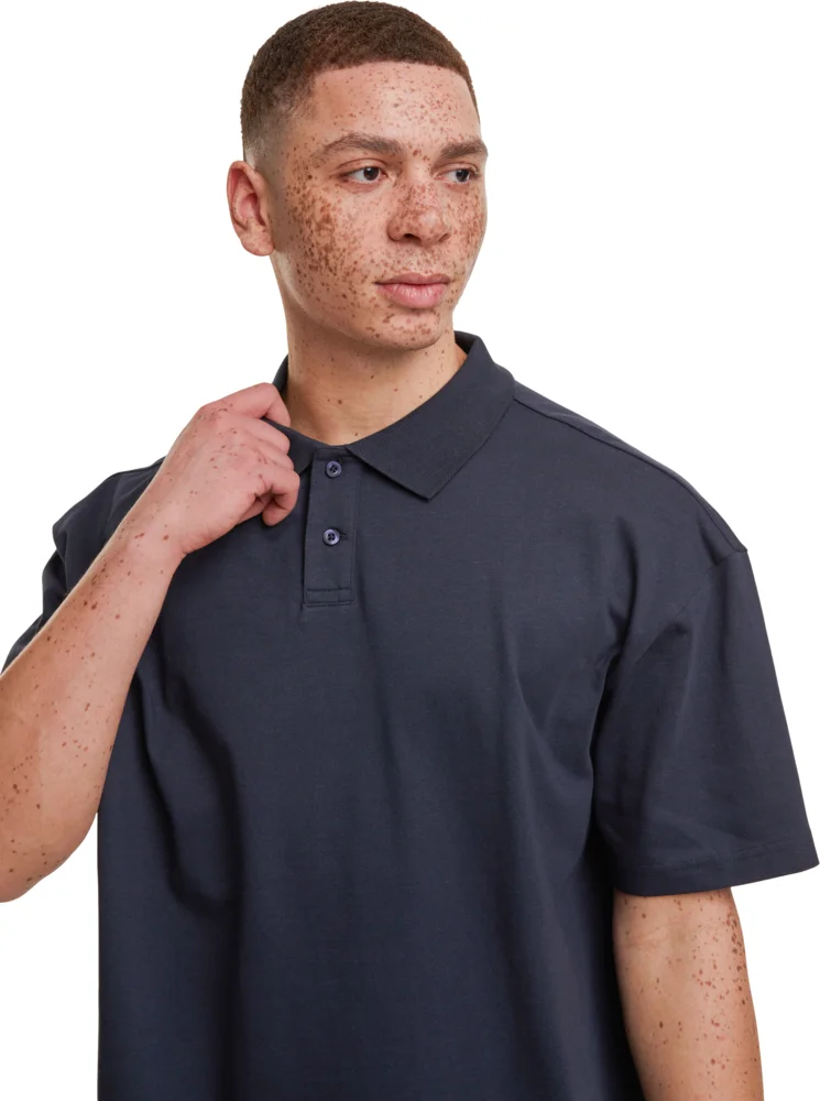 Schweres Herren Piqué Polo "Oversize"
