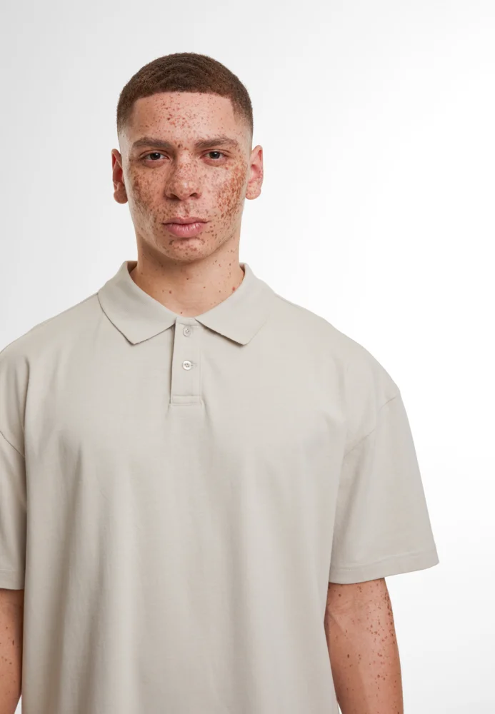 Schweres Herren Piqué Polo "Oversize"