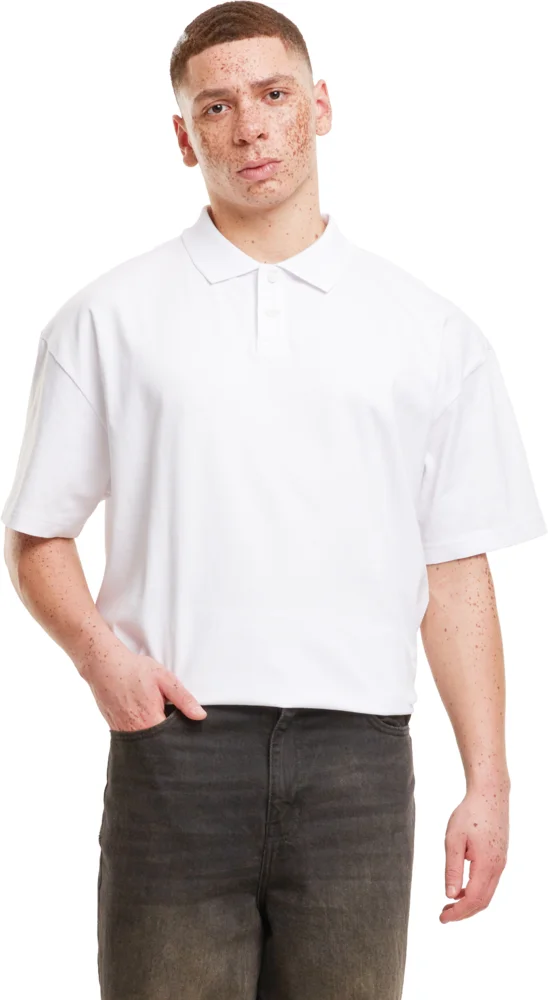 Schweres Herren Piqué Polo "Oversize"