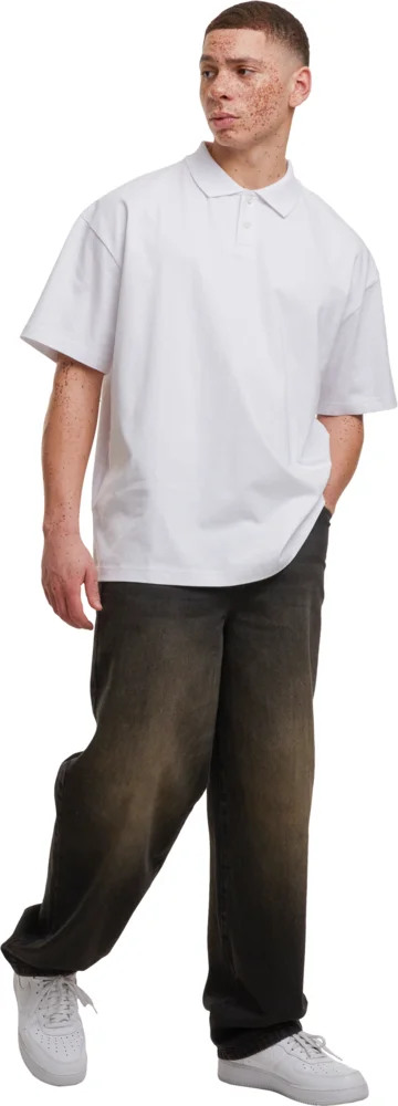 Schweres Herren Piqué Polo "Oversize"