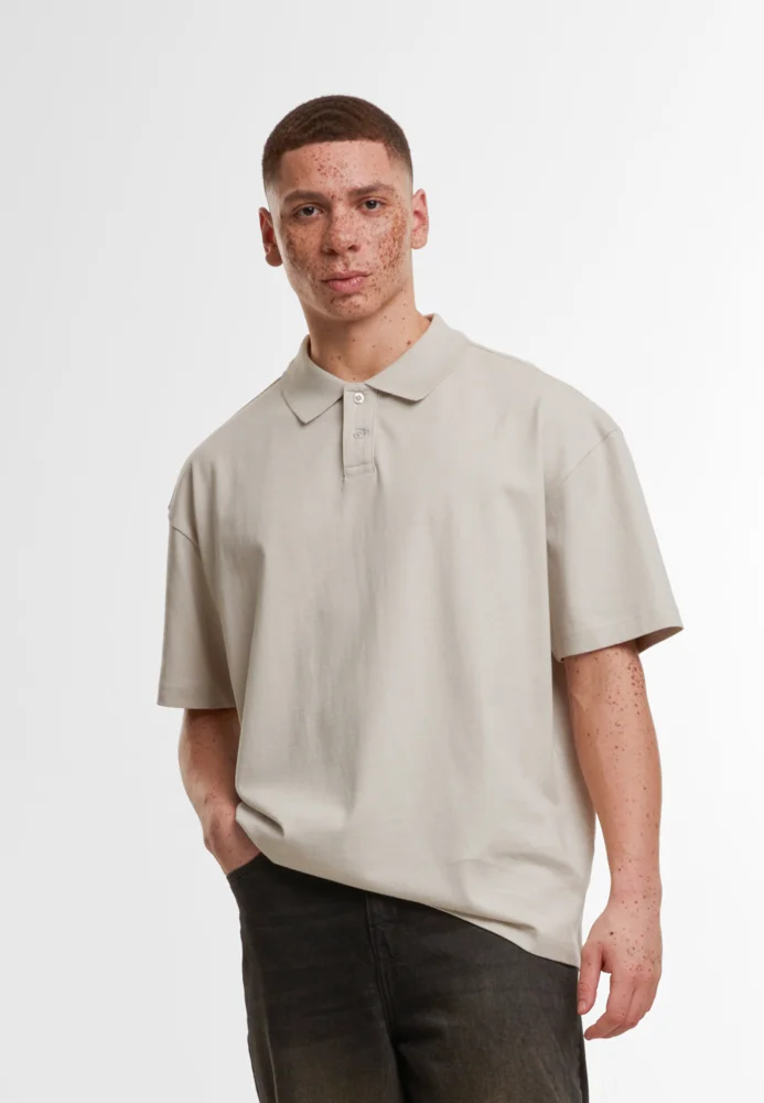 Schweres Herren Piqué Polo "Oversize"