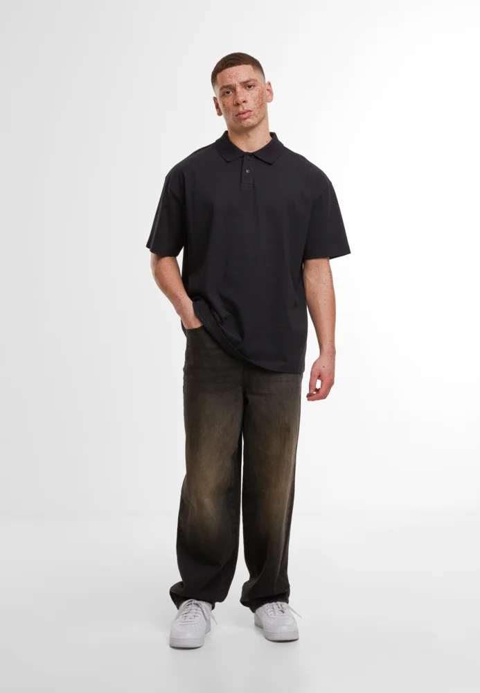 Schweres Herren Piqué Polo "Oversize"