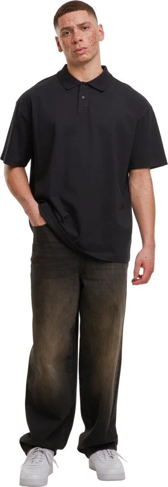 Schweres Herren Piqué Polo "Oversize"