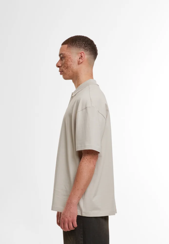 Schweres Herren Piqué Polo "Oversize"