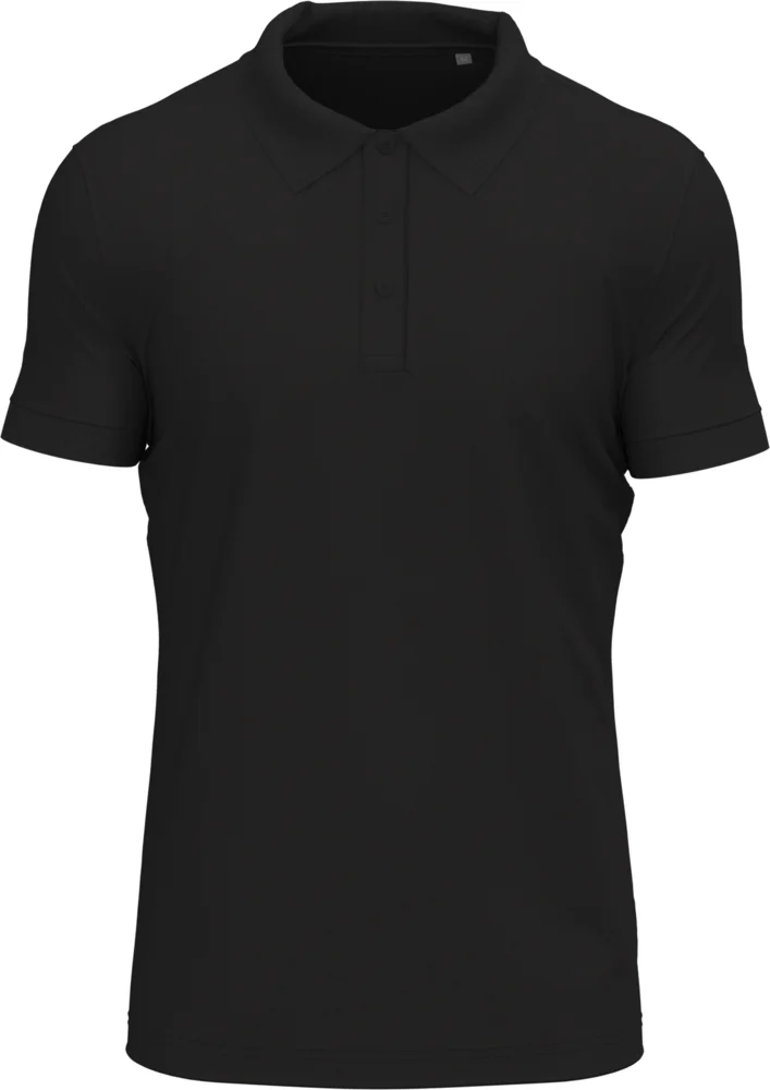 Schweres Herren Stretch Piqué Polo