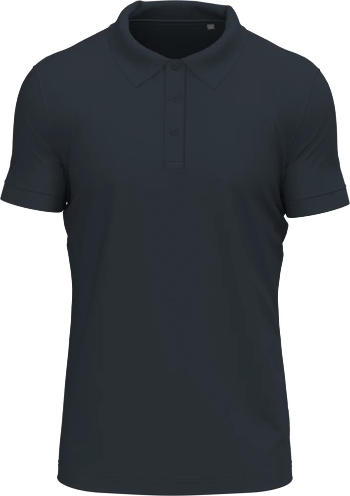 Schweres Herren Stretch Piqué Polo