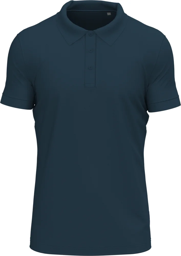 Schweres Herren Stretch Piqué Polo