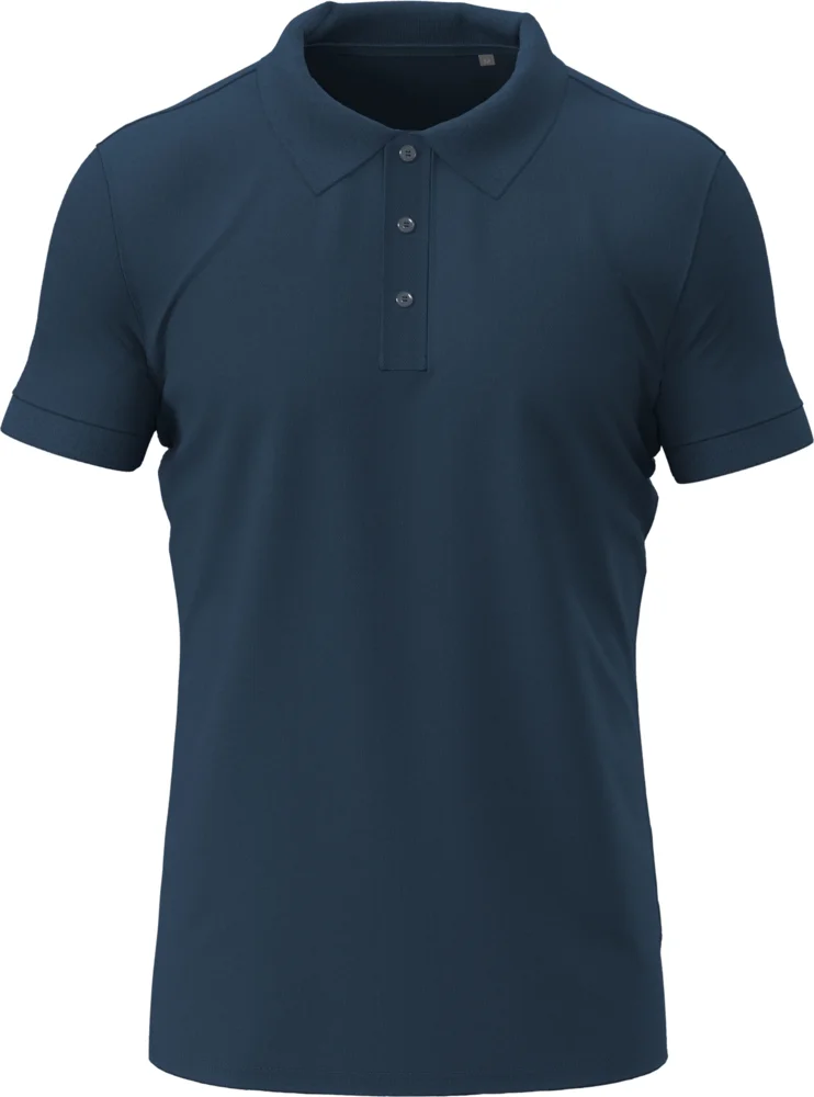 Schweres Herren Stretch Piqué Polo