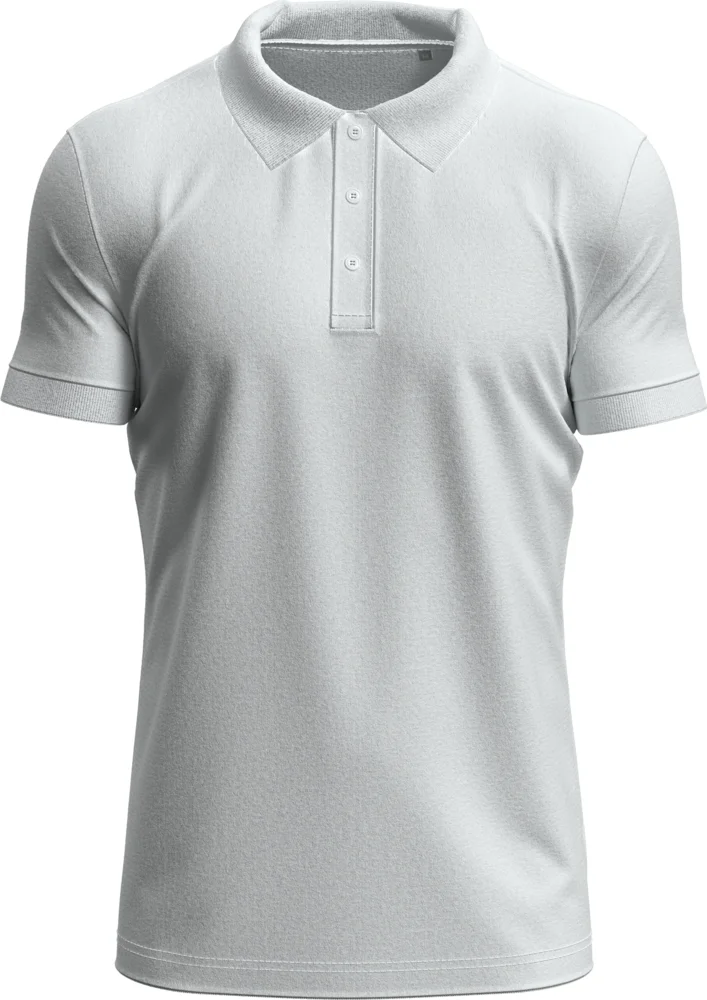 Schweres Herren Stretch Piqué Polo