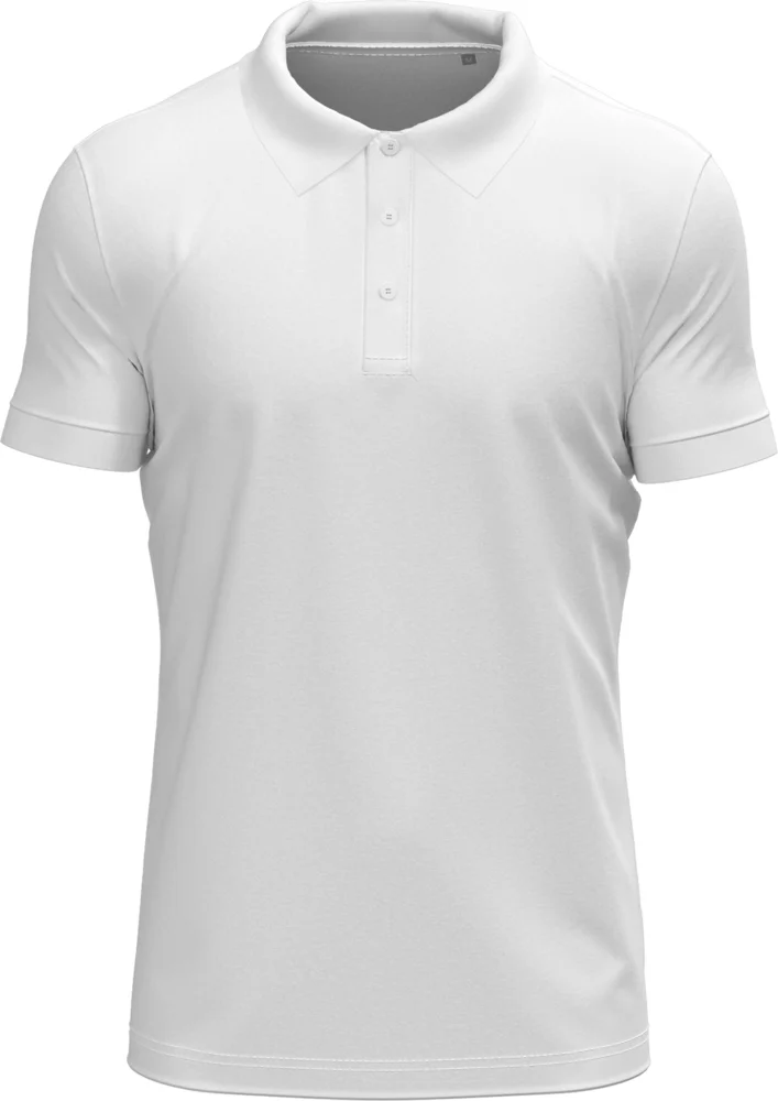 Schweres Herren Stretch Piqué Polo