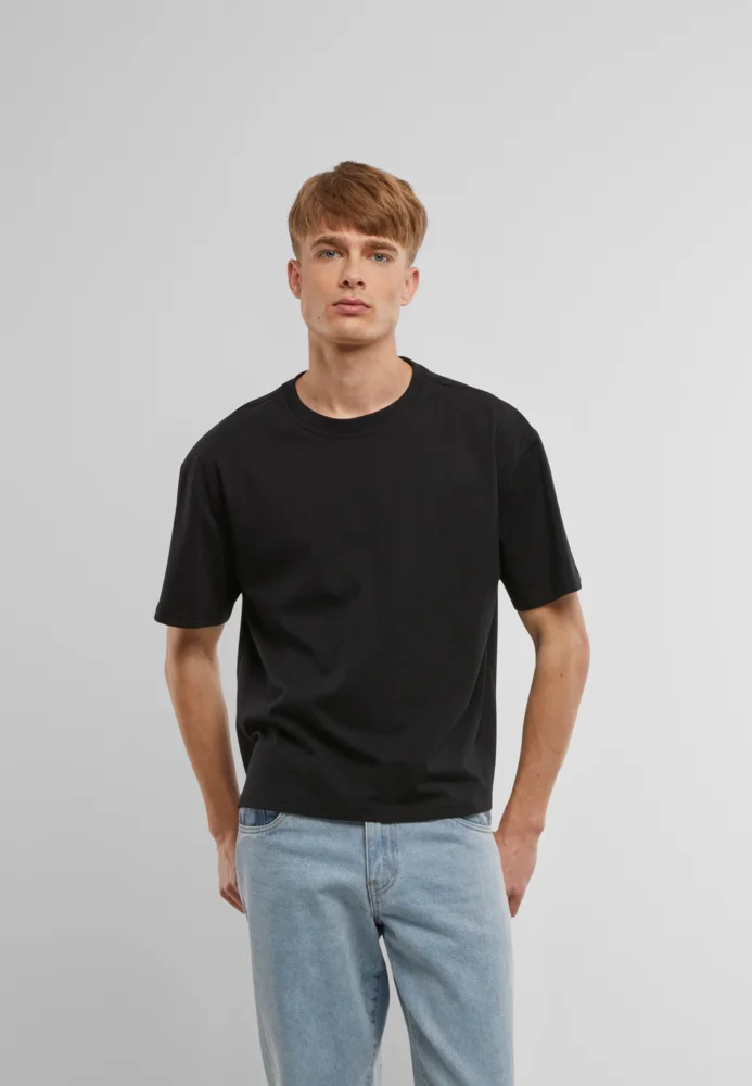Schweres Herren T-Shirt "Cropped Oversize"