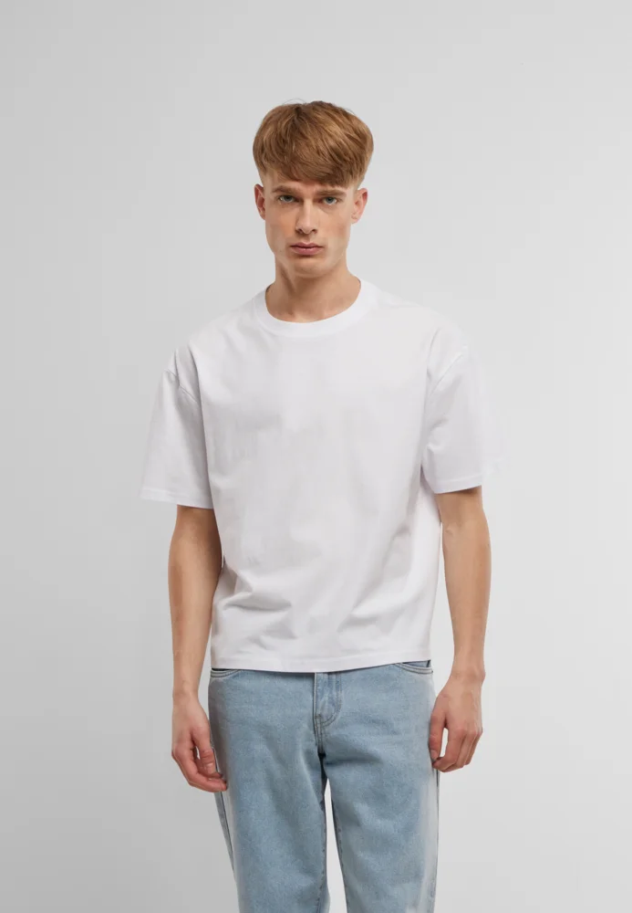 Schweres Herren T-Shirt "Cropped Oversize"